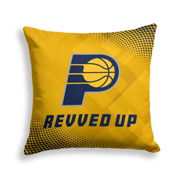 Chad & Jake Indiana Pacers 2024 NBA Playoffs 16" x 16" Plush Pillow