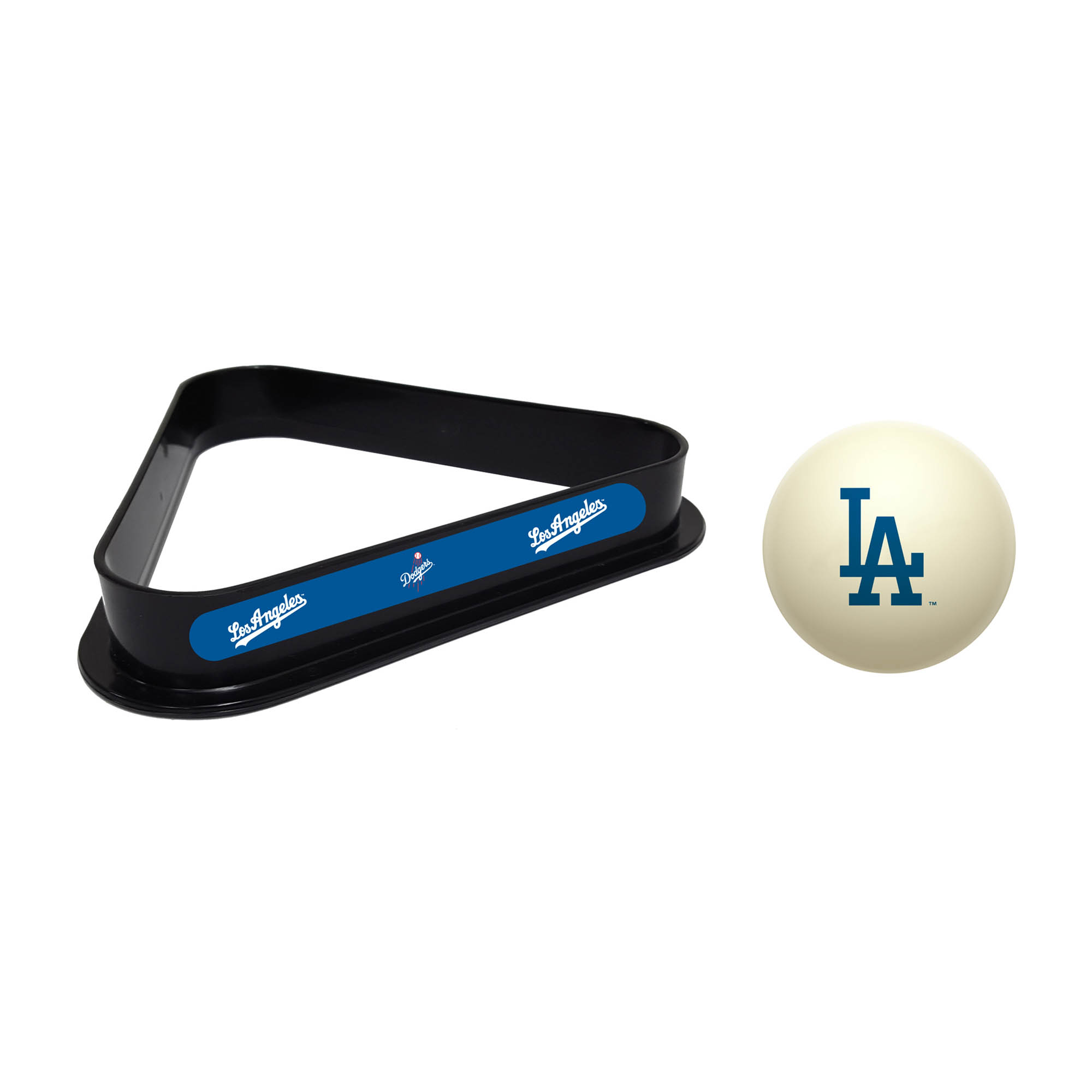 Imperial Los Angeles Dodgers Cue Ball & Rack Set - Image 2