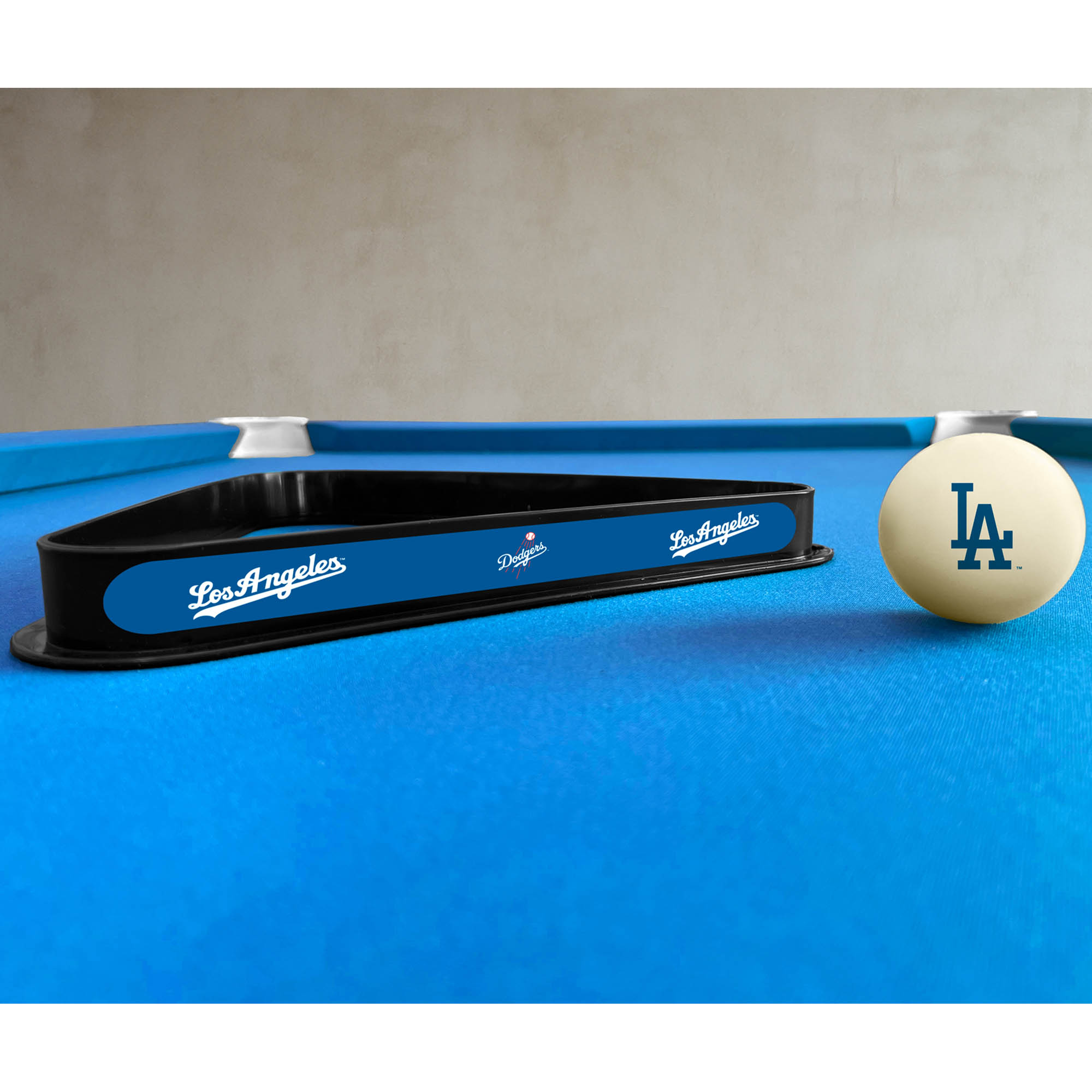 Imperial Los Angeles Dodgers Cue Ball & Rack Set - Image 4