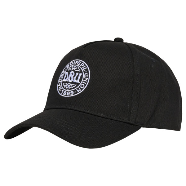 Men's Black Denmark National Team Logo Adjustable Hat - Image 9
