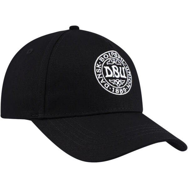 Men's Black Denmark National Team Logo Adjustable Hat - Image 11
