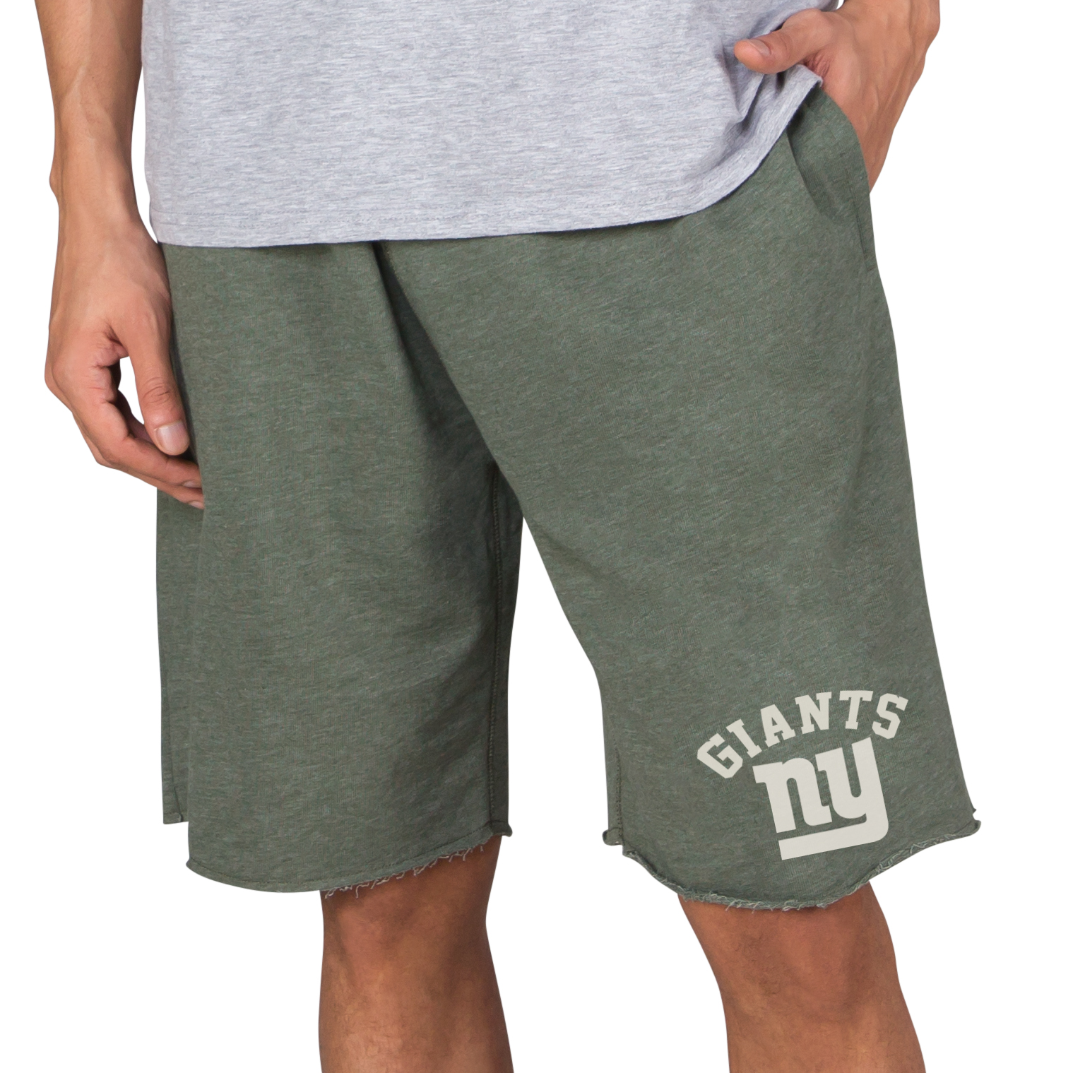Men's Concepts Sport Green New York Giants Mainstream Tri-Blend Shorts - Image 2