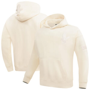 Men's Pro Standard  Cream St. Louis Cardinals Retro Neutral Drop Shoulder Fleece Pullover Hoodie