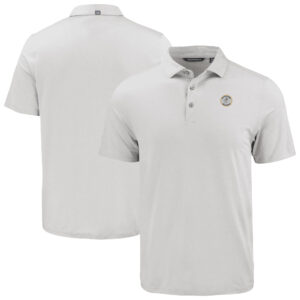 Men's Cutter & Buck White Milwaukee Brewers Coastline Epic Comfort Eco Recycled Polo