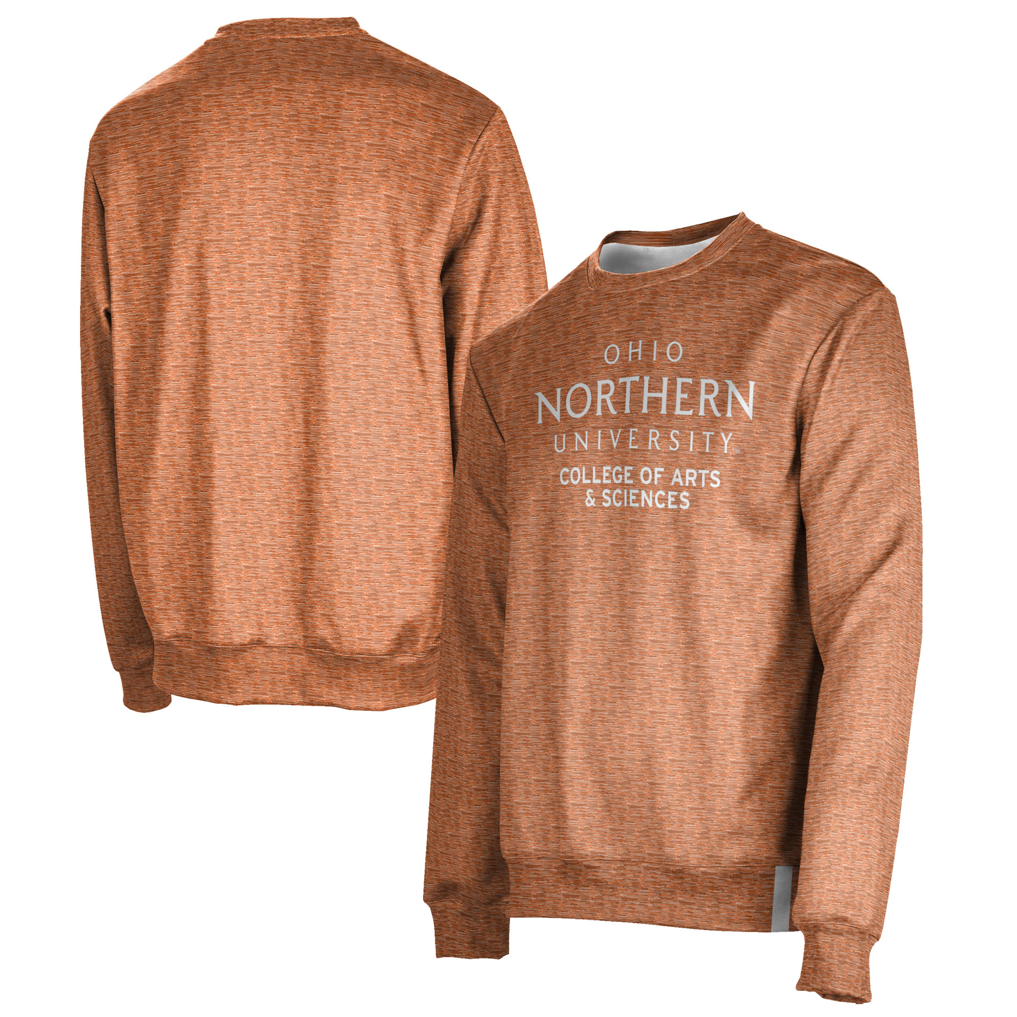 Men's ProSphere Orange Ohio Northern Polar Bears College of Arts & Sciences 1.0 Pullover Sweatshirt