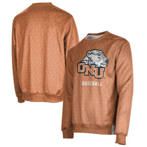 Men's ProSphere Orange Ohio Northern Polar Bears Baseball 1.0 Pullover Sweatshirt