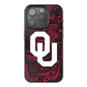 Keyscaper Oklahoma Sooners Paisley Bling iPhone Case