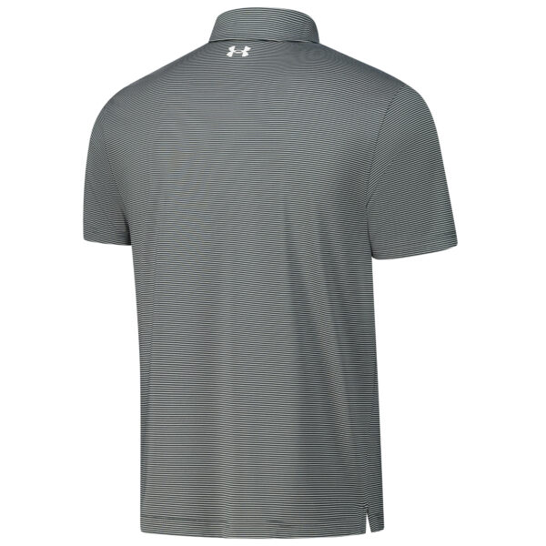 Men's Under Armour Charcoal Presidents Cup T2 Green Bridge Stripe Polo - Image 8