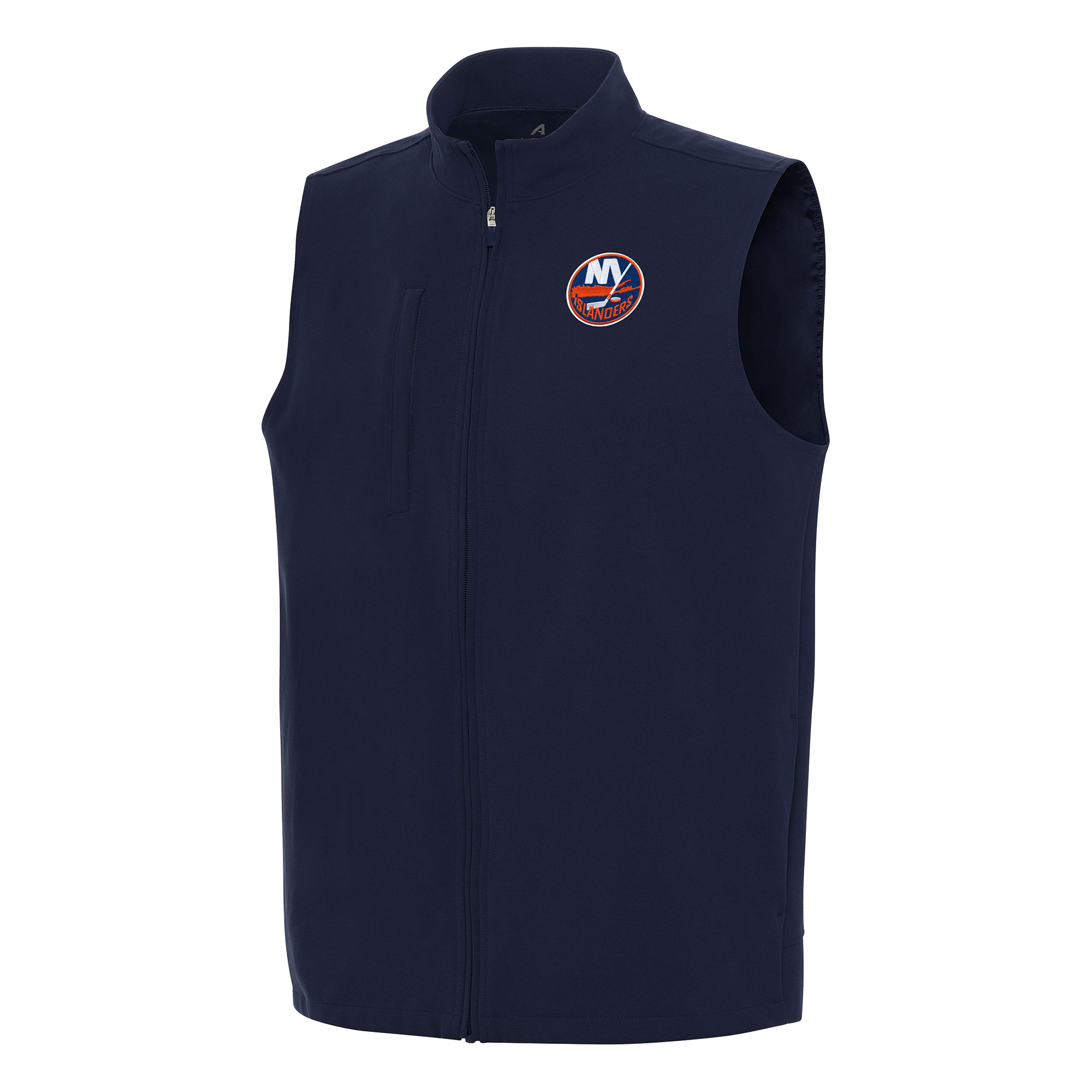 Men's Antigua Navy New York Islanders Regard Full-Zip Vest