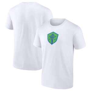 Men's White Seattle Sounders FC Logo T-Shirt
