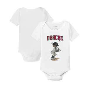 Infant Tiny Turnip White Arizona Diamondbacks James Bodysuit