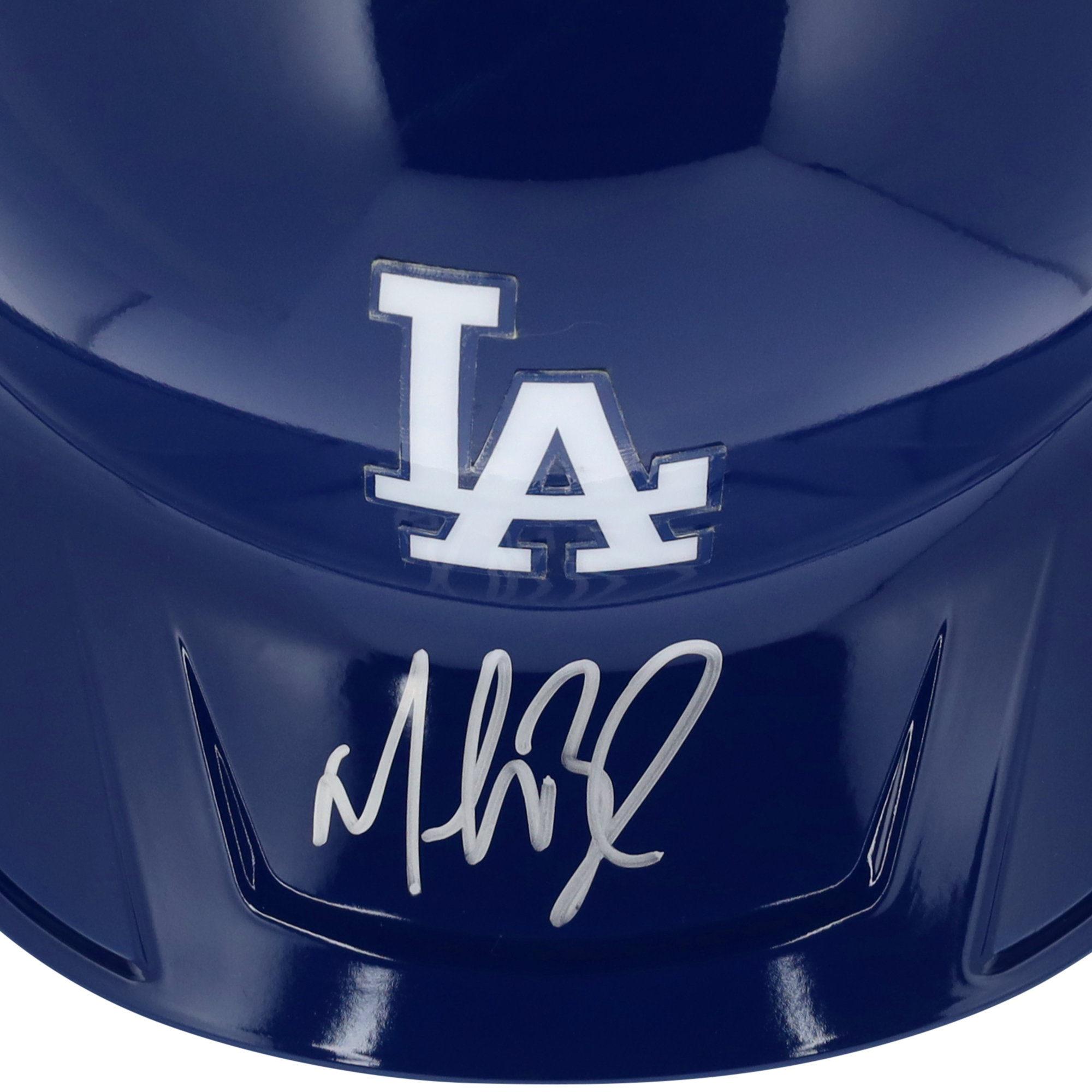 Mookie Betts Los Angeles Dodgers Autographed Rawlings Mach Pro Replica Batting Helmet - Image 9