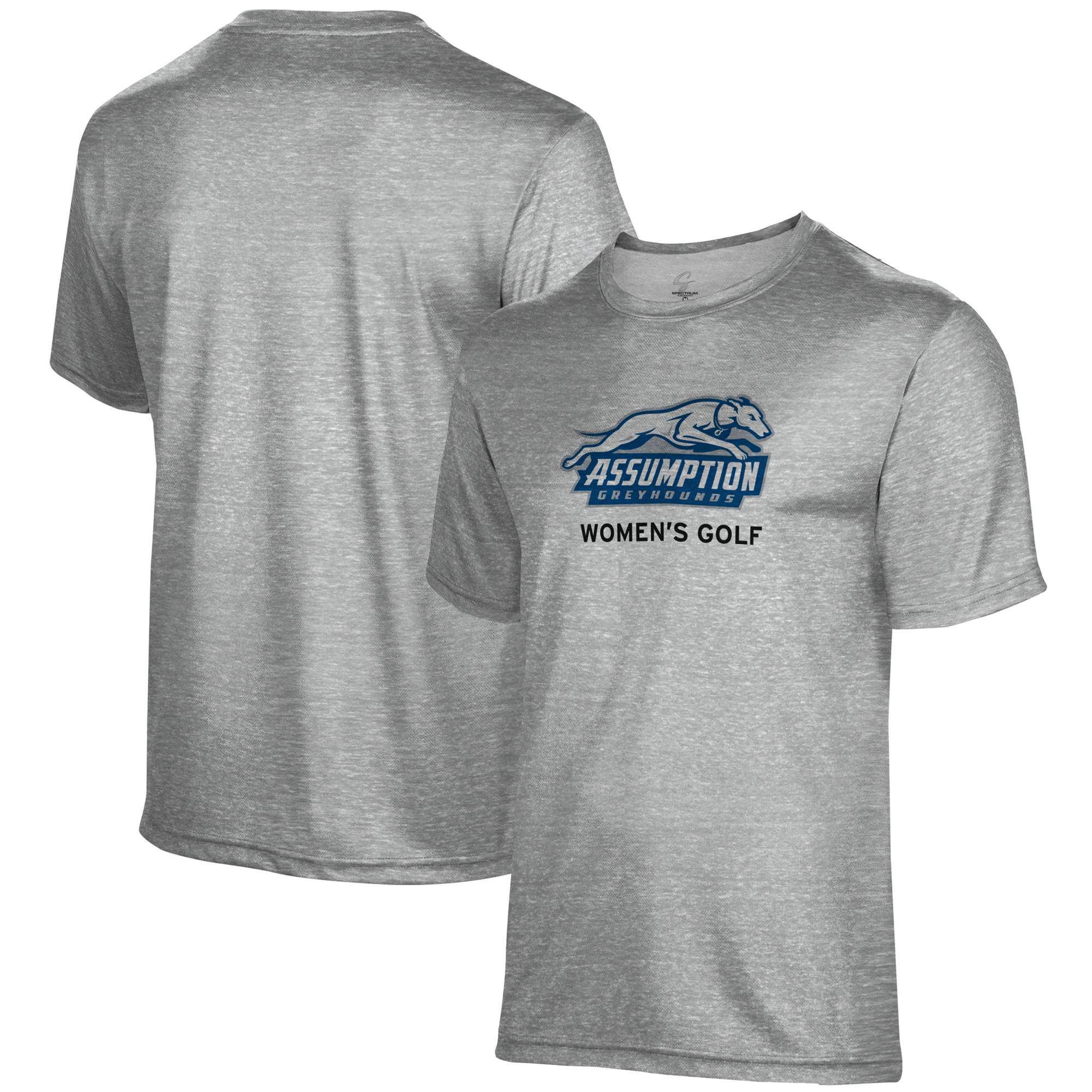Men's ProSphere Gray Assumption Greyhounds Women's Golf T-Shirt - Image 5