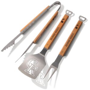Colorado Rockies 3-Piece BBQ Set