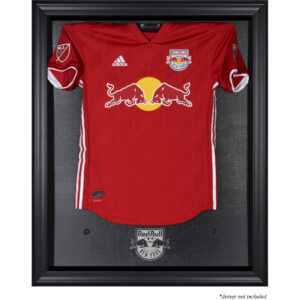 New York Red Bulls Black Framed Team Logo Jersey Display Case