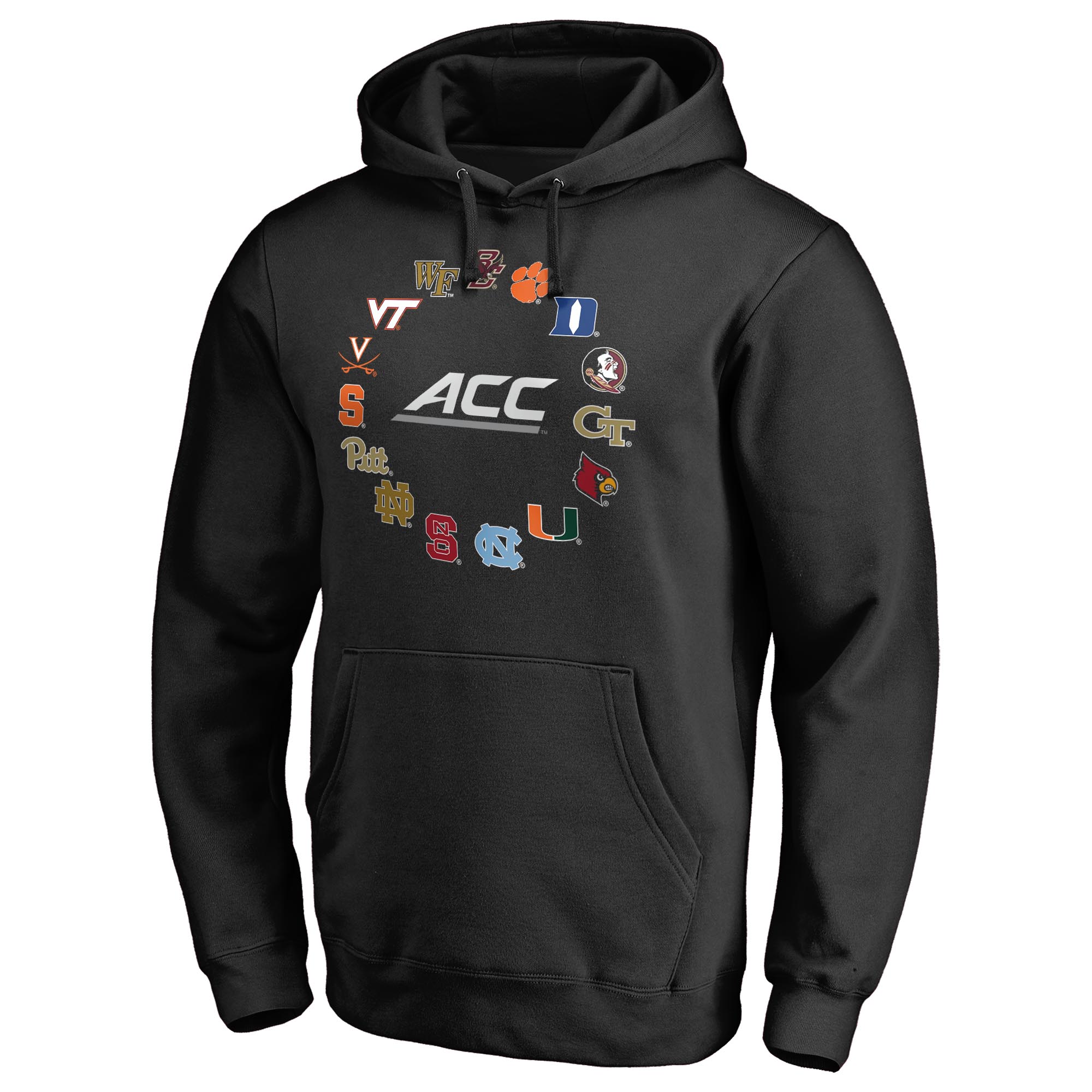 Men's Black ACC Gear Athletics Pullover Hoodie