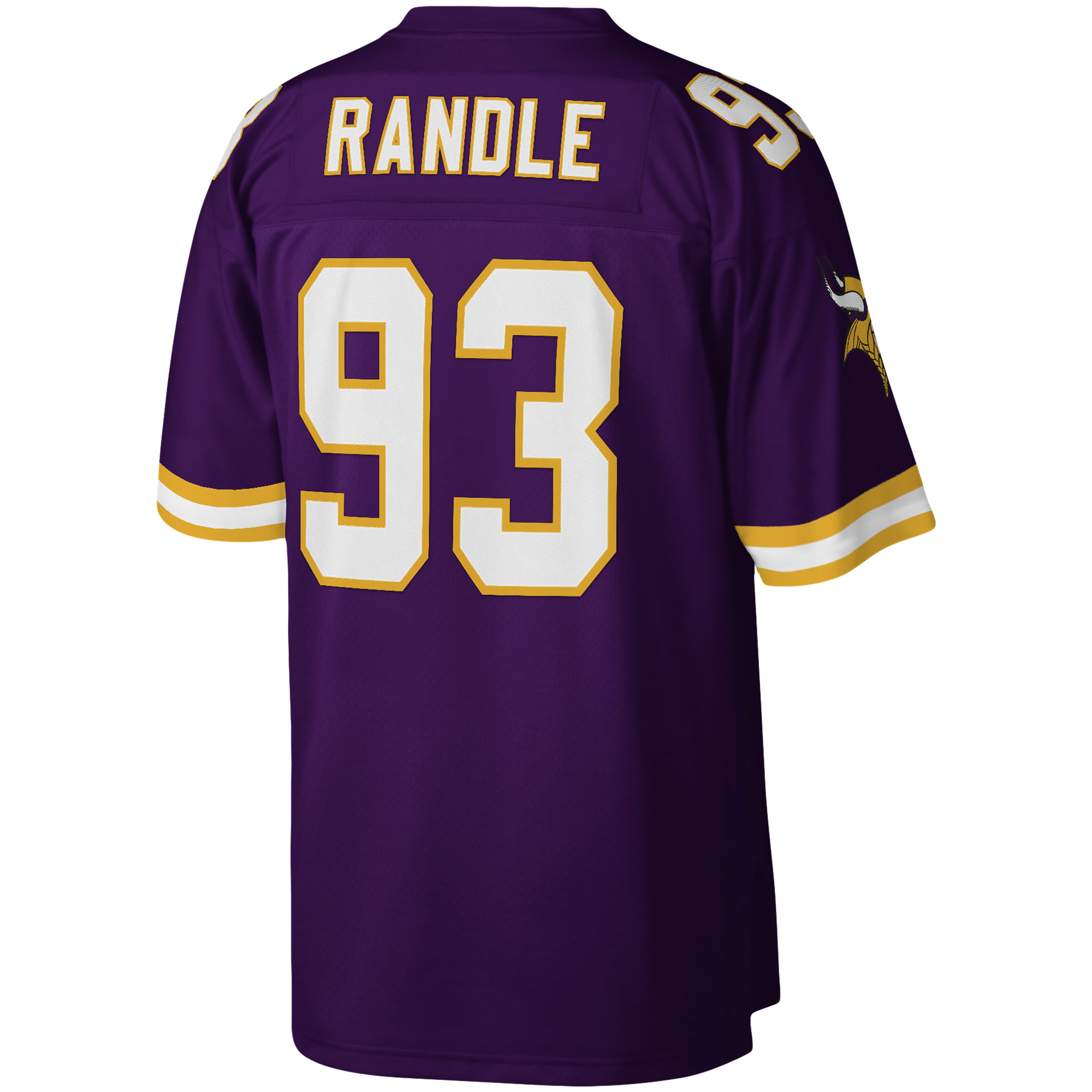 Men's Mitchell & Ness John Randle Purple Minnesota Vikings Legacy Replica Jersey - Image 7