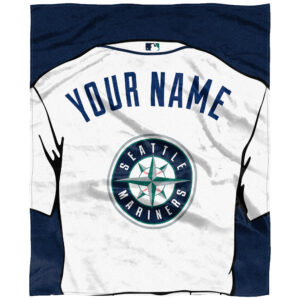 The Northwest Company Seattle Mariners 50'' x 60'' Personalized Silk Touch Throw