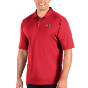 Men's Antigua Red New England Patriots Tribute Big & Tall Polo