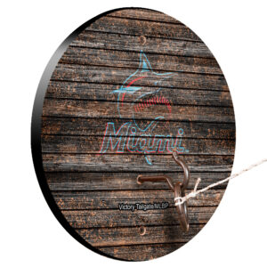 Miami Marlins Weathered Design Hook and Ring Game