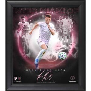 Robbie Robinson Inter Miami CF Framed 15" x 17" Stars of the Game Collage - Facsimile Signature