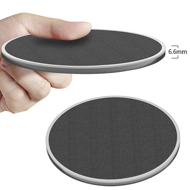 Gray New Mexico Lobos 15W Laser Etched Wireless Charging Base - Image 5