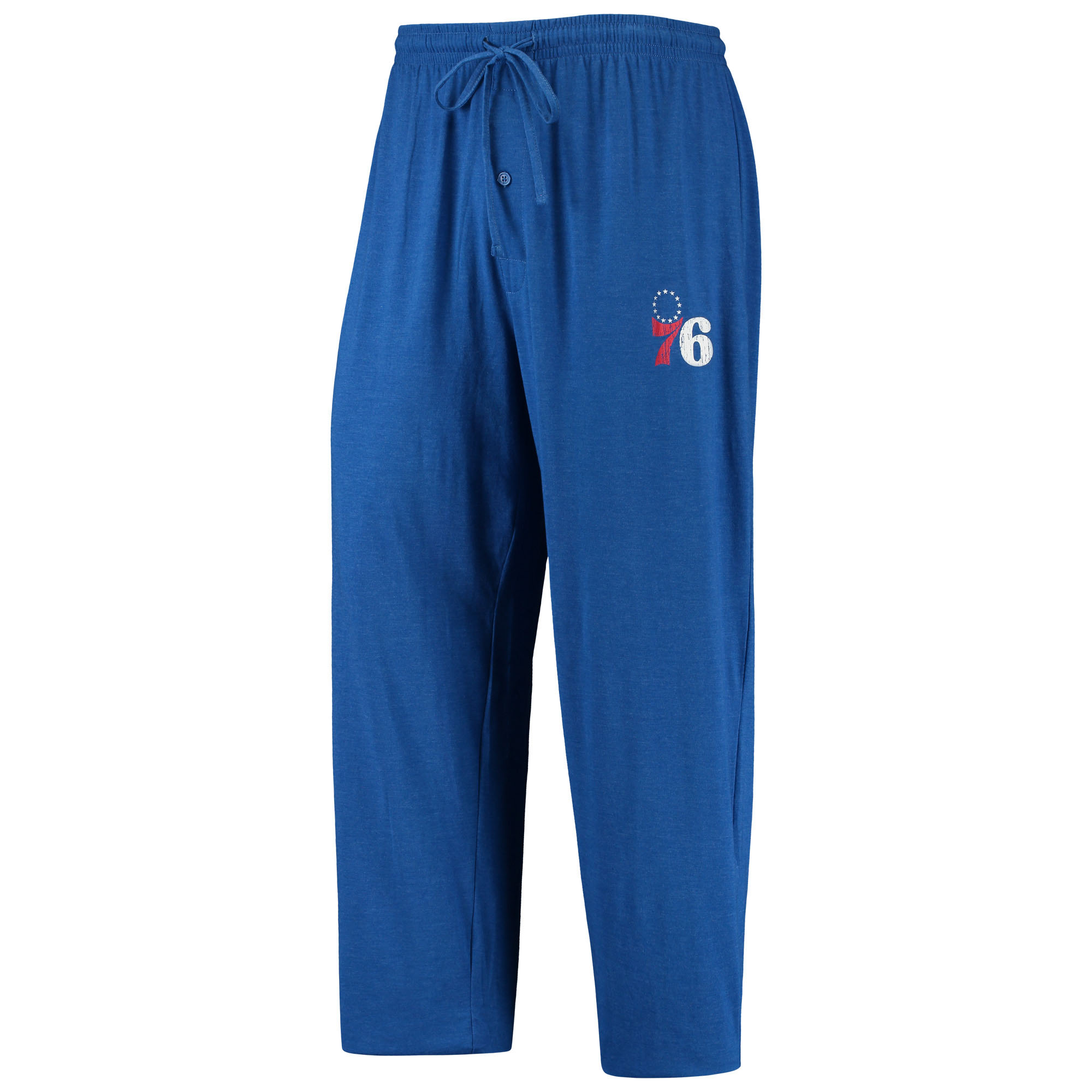 Men's Concepts Sport Royal/Red Philadelphia 76ers Long Sleeve T-Shirt & Pants Sleep Set - Image 10