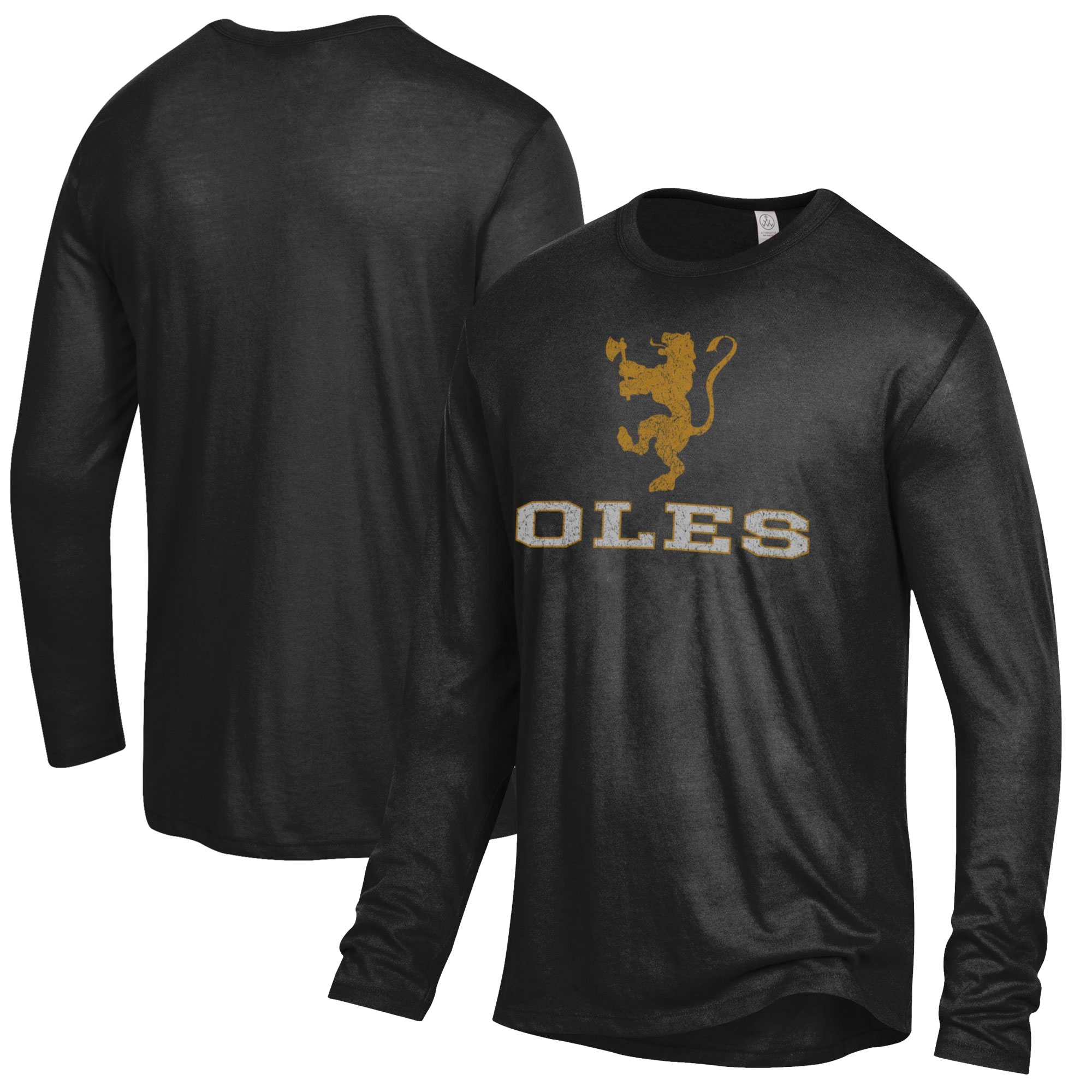 Men's Black St. Olaf Oles Keeper Long Sleeve T-Shirt - Image 2