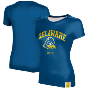 Women's Royal Delaware Fightin' Blue Hens Golf T-Shirt