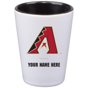 Arizona Diamondbacks 2oz. Personalized Ceramic Shot Glass