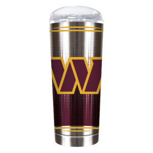 Silver Washington Commanders 18oz. Roadie Tumbler
