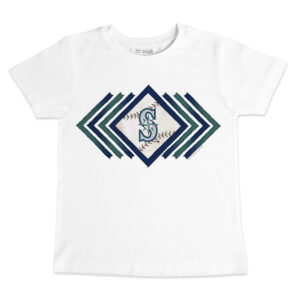 Youth Tiny Turnip White Seattle Mariners Prism Arrows T-Shirt