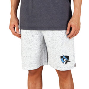Men's Concepts Sport White/Charcoal Johns Hopkins Blue Jays Throttle Knit Jam Shorts