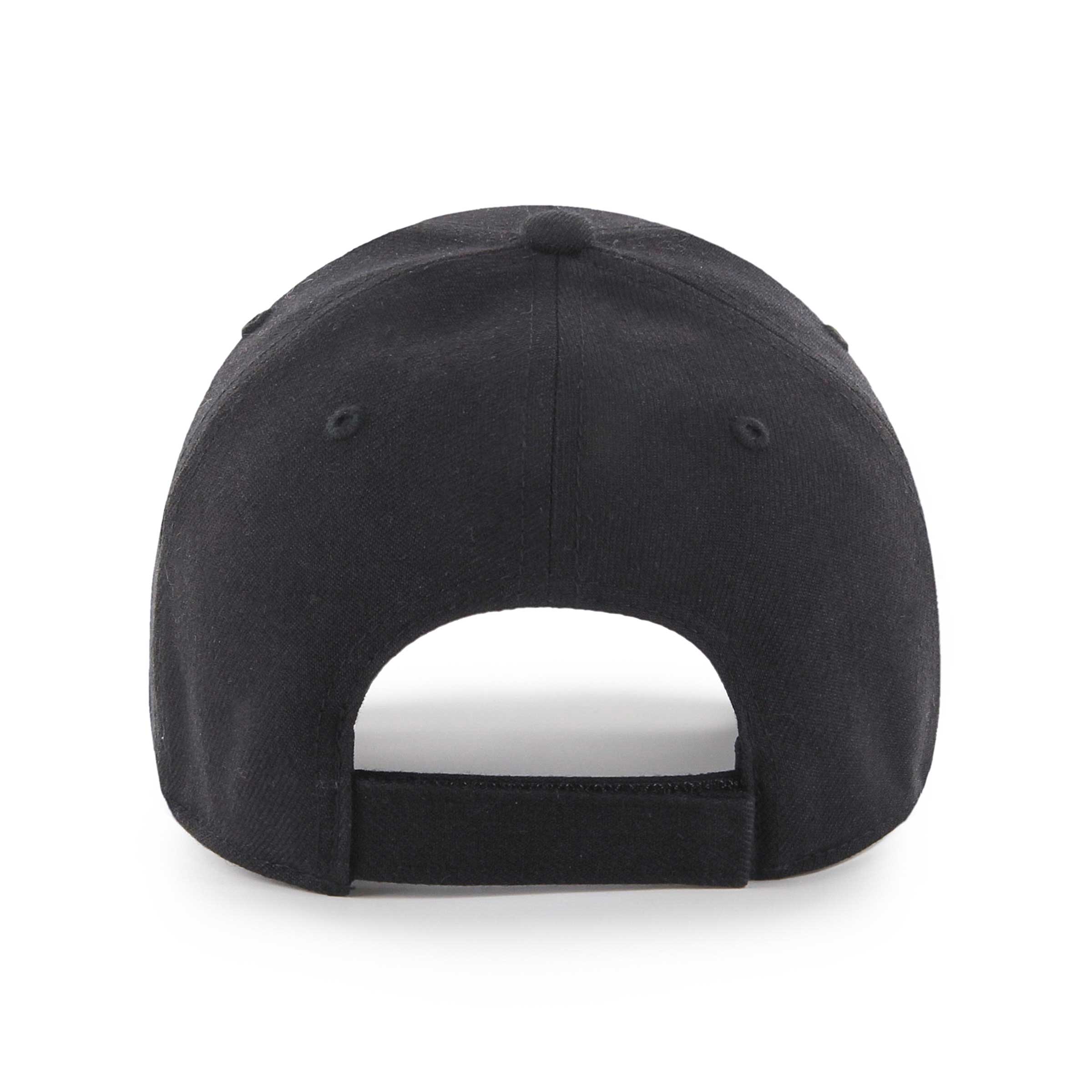 Men's '47 Black Atlanta Falcons Throwback Tonal MVP Adjustable Hat - Image 3