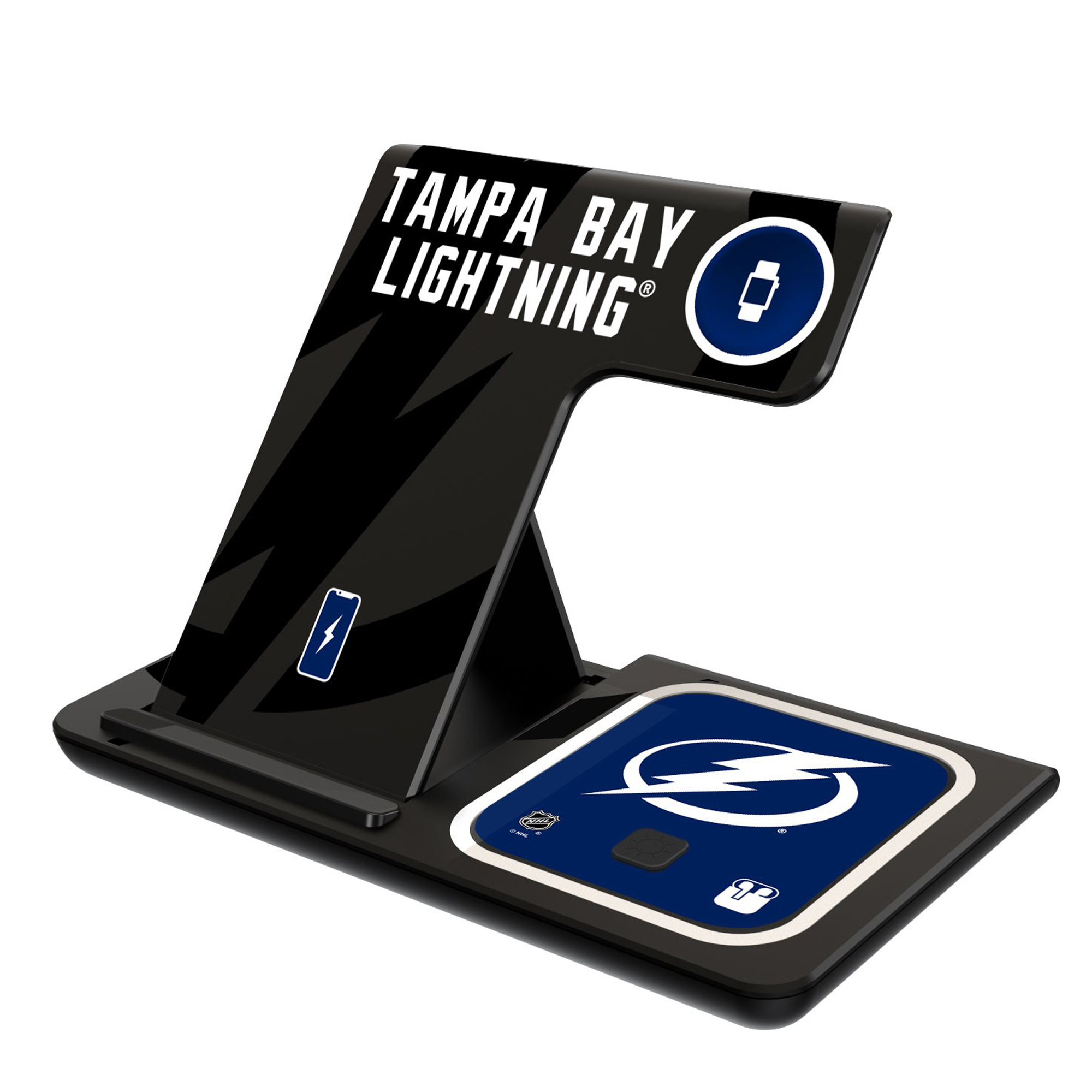 Keyscaper Tampa Bay Lightning 3-In-1 Wireless Charger