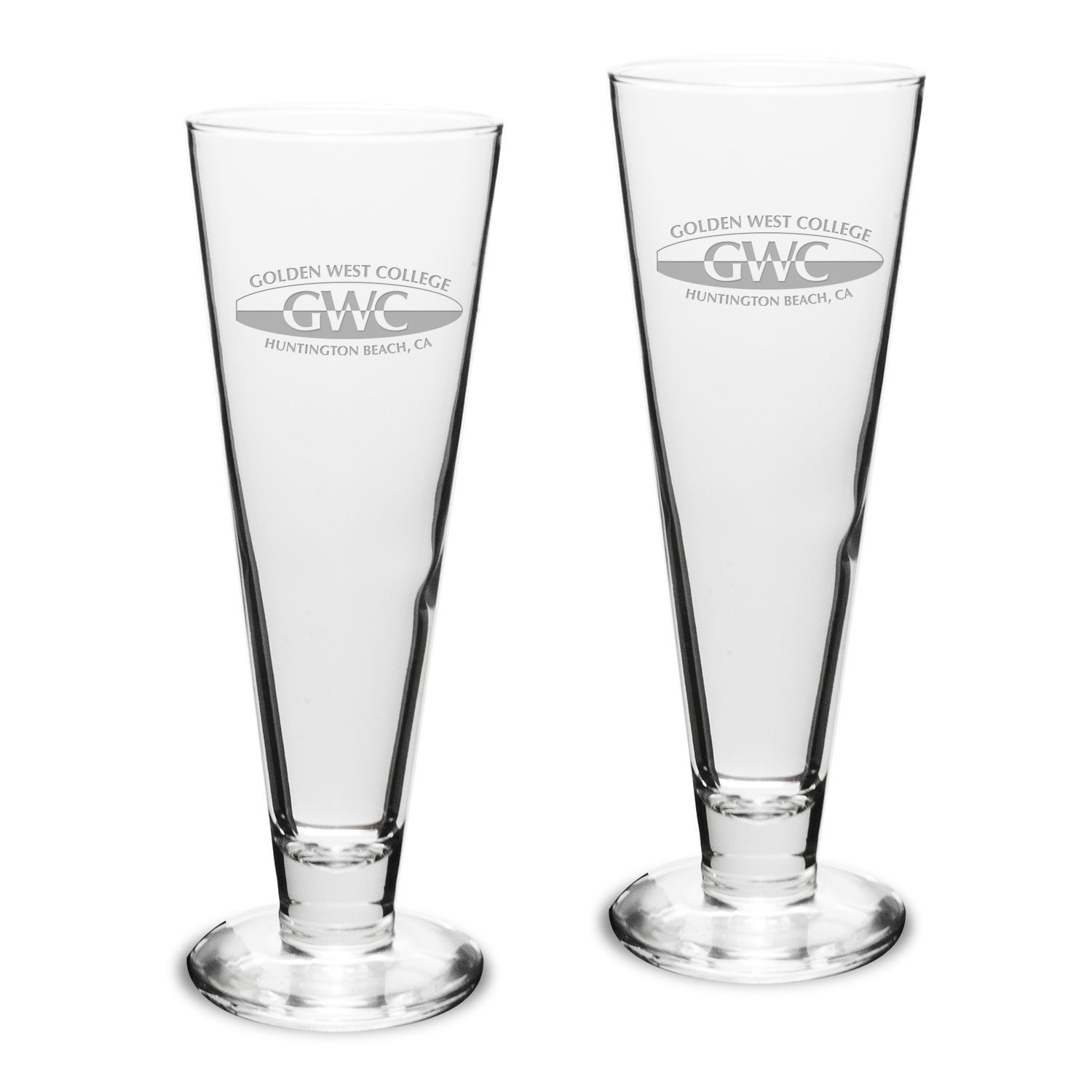 Golden West College 16oz. 2-Piece Classic Beer Pilsner Set