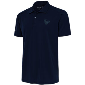 Men's Antigua Navy Houston Texans Tonal Logo Tribute Polo