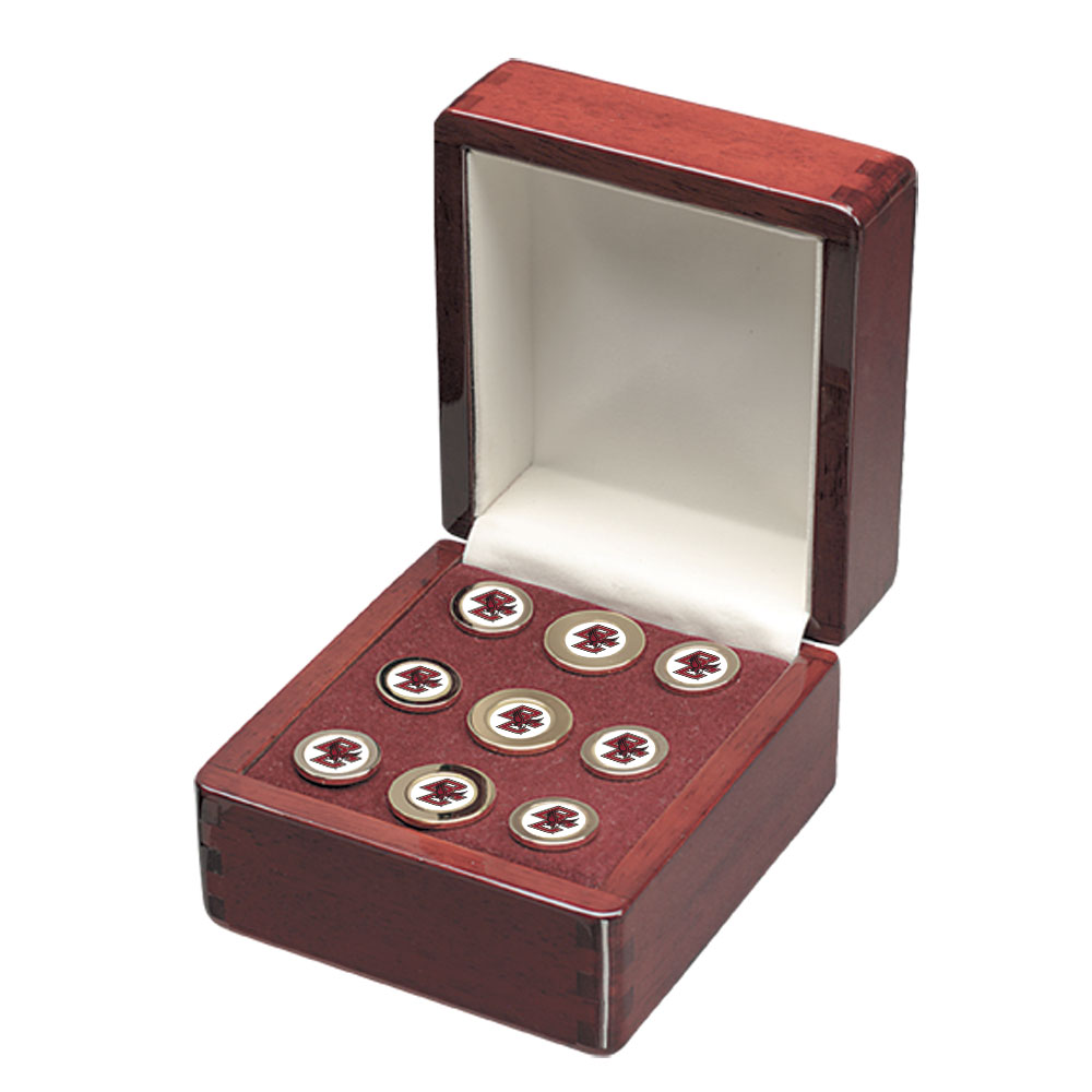 Men's Gold Boston College Eagles Blazer Buttons