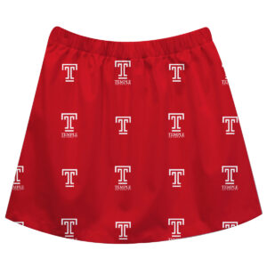 Girls Infant Cherry Temple Owls All Over Print Skirt
