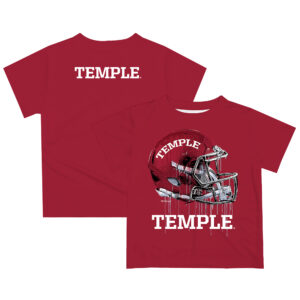 Youth Cherry Temple Owls Dripping Helmet T-Shirt