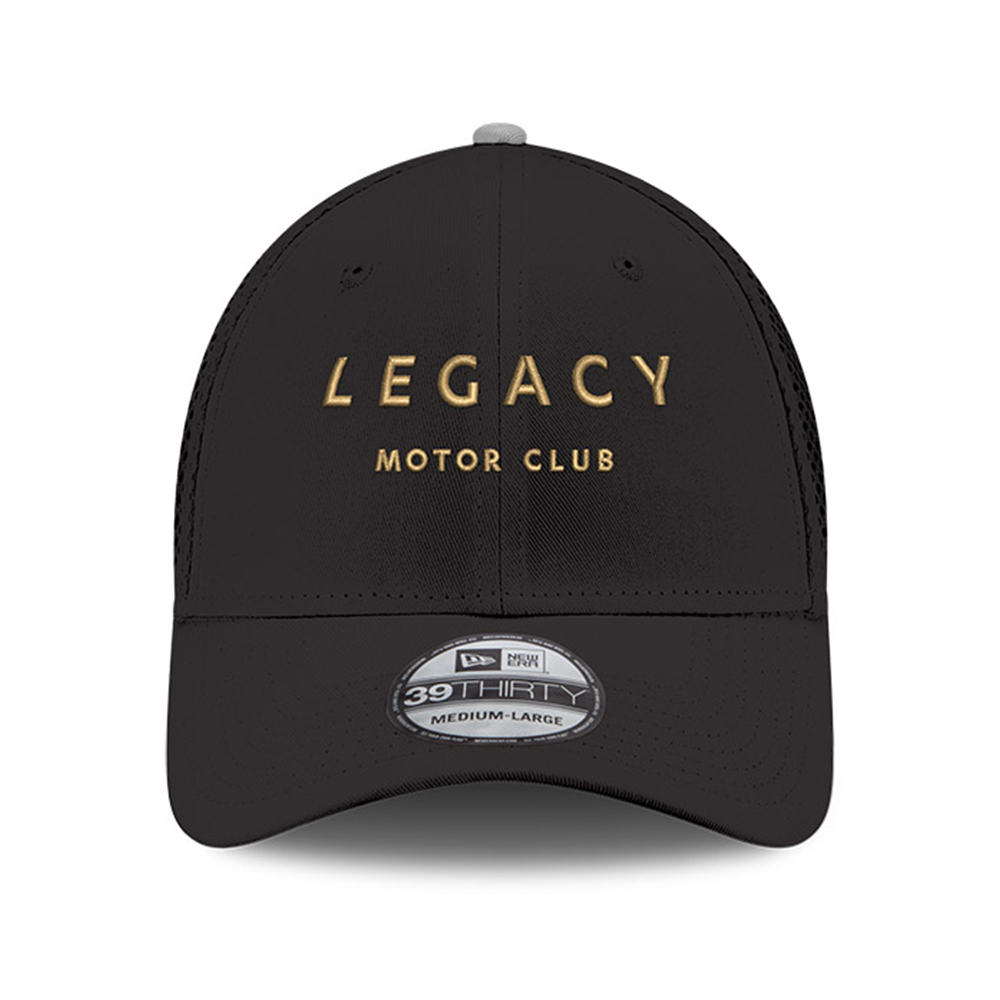 Men's New Era Black LEGACY Motor Club Team 39THIRTY NEO Flex Fit Hat - Image 3