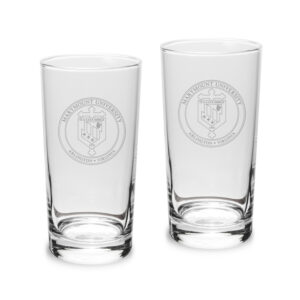 Marymount Saints Team Graphic Two-Piece 10oz. Highball Glass Set