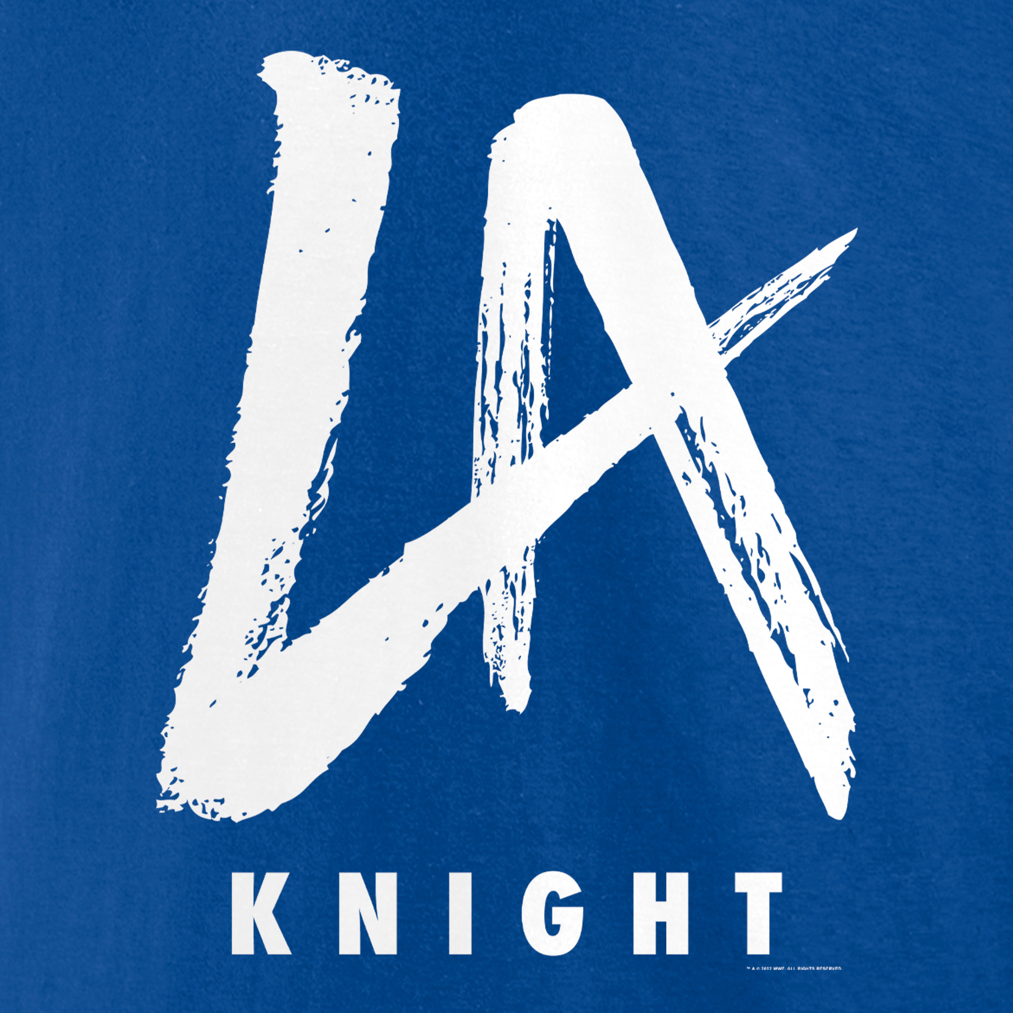 Men's Royal LA Knight Logo T-Shirt - Image 9