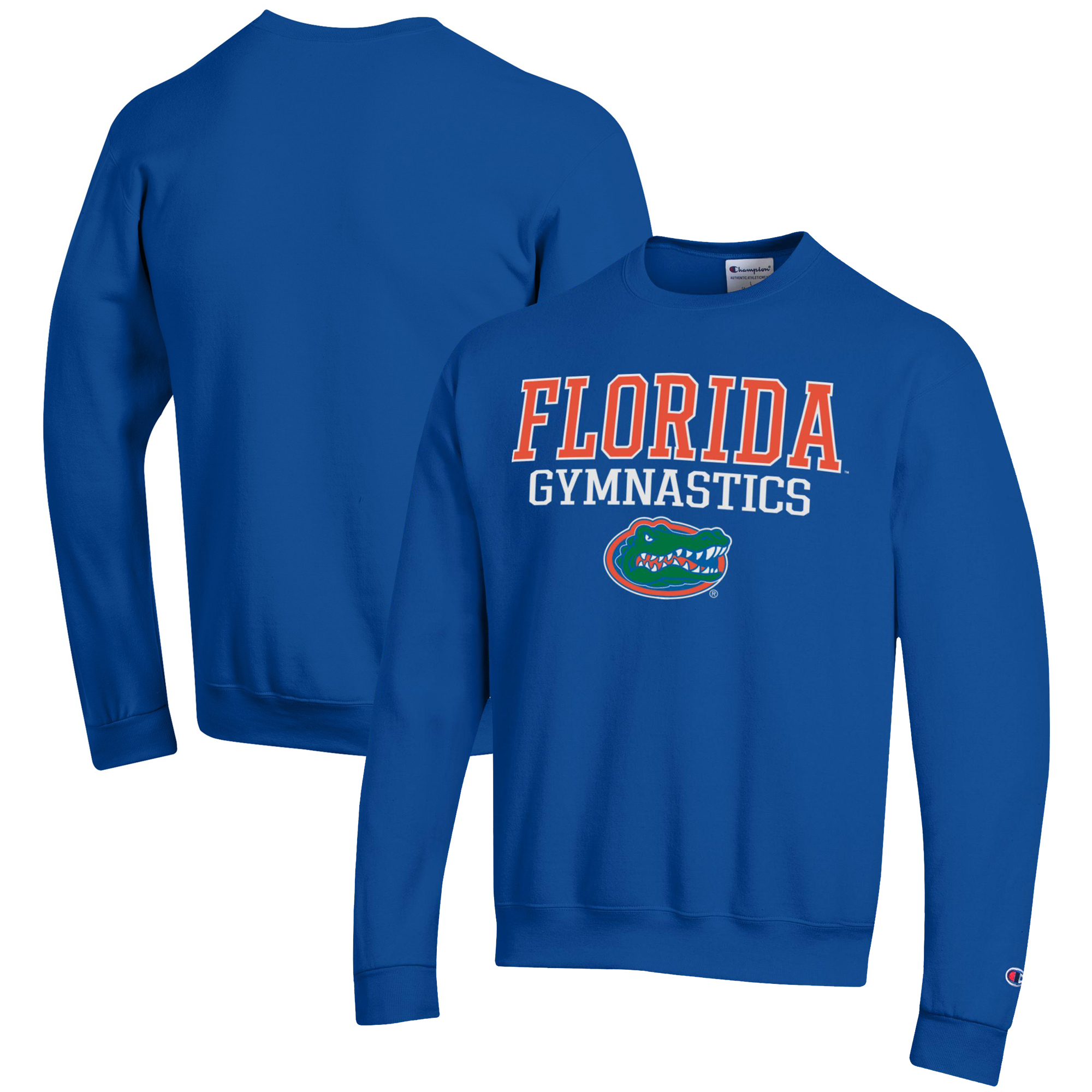 Men's Uscape Apparel Cream Illinois Fighting Illini Premium Heavyweight Pullover Sweatshirt - Image 2