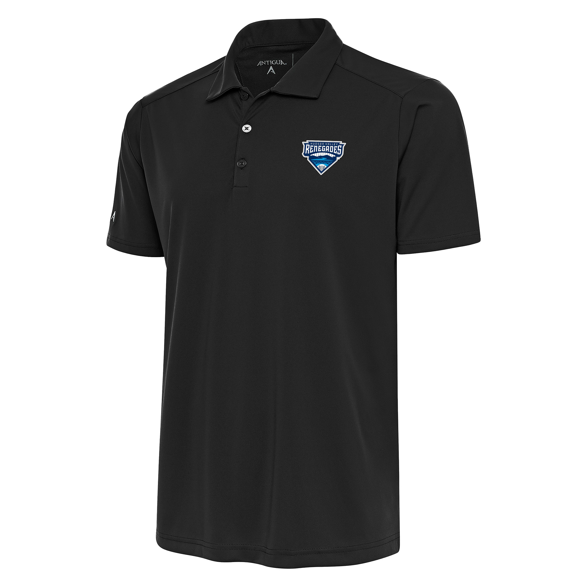 Men's Antigua Gray Hudson Valley Renegades Big & Tall Tribute Polo