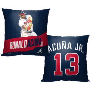 The Northwest Group Ronald Acuña Jr. Atlanta Braves 16" x 16" Player Printed Throw Pillow