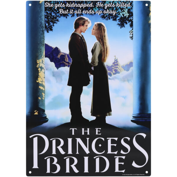 The Princess Bride 11.5" x 8.25"  Metal Sign - Image 2