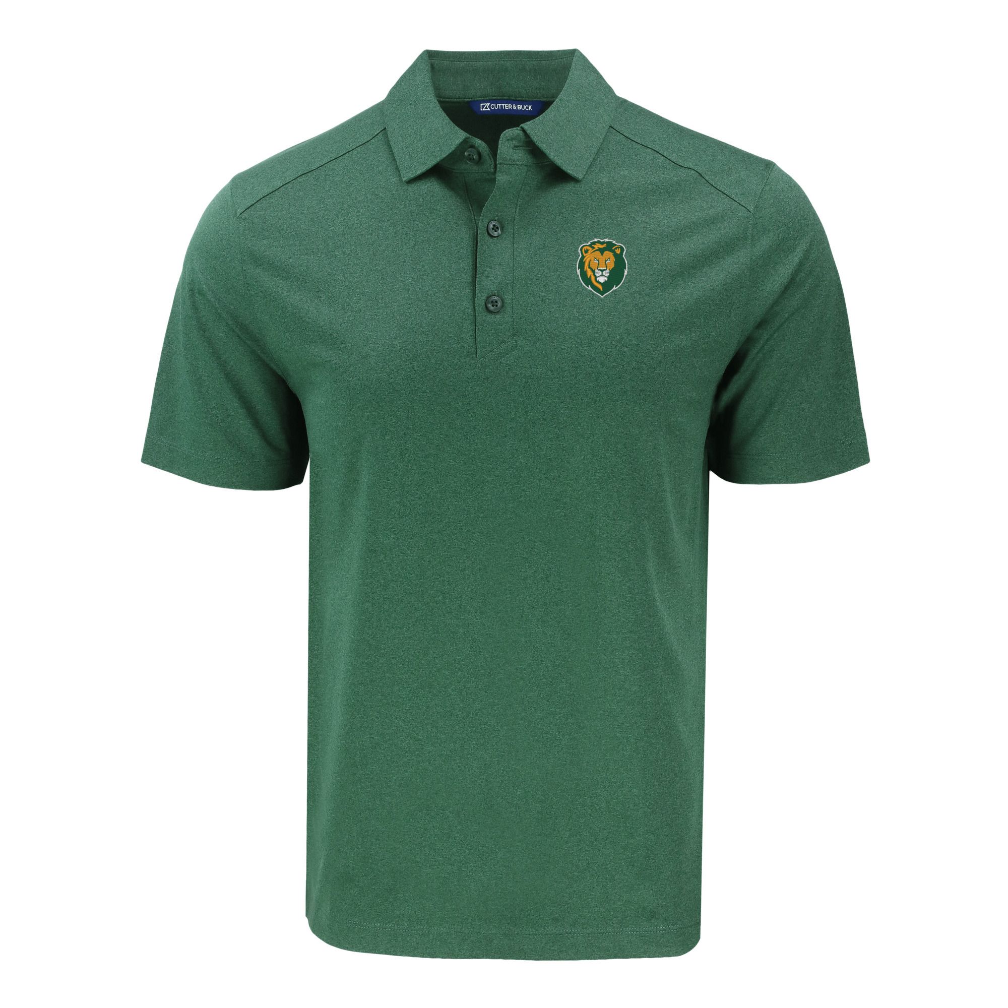Men's Cutter & Buck Heather Green Southeastern Louisiana Lions Big & Tall Forge Eco Stretch Recycled Polo - Image 6