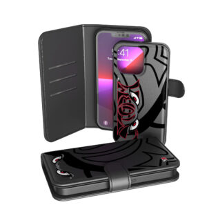 Keyscaper Black Lake Elsinore Storm Tilt iPhone Wallet Case