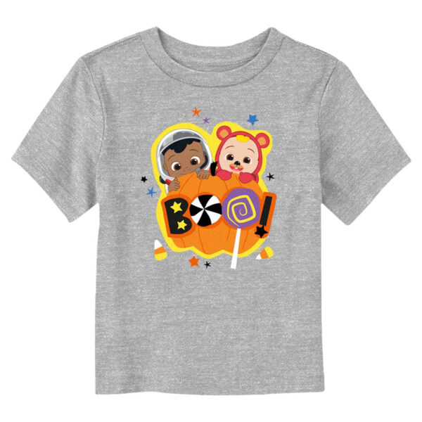 Toddler Mad Engine  Heather Gray Cocomelon T-Shirt